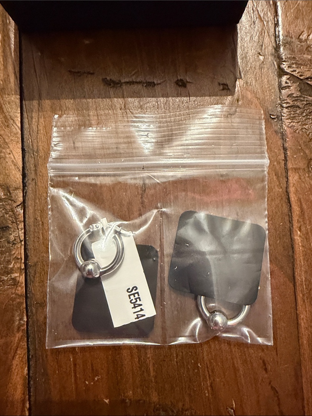 NWT Cape Cod Sterling Silver Ball Hoop Earrings - Small